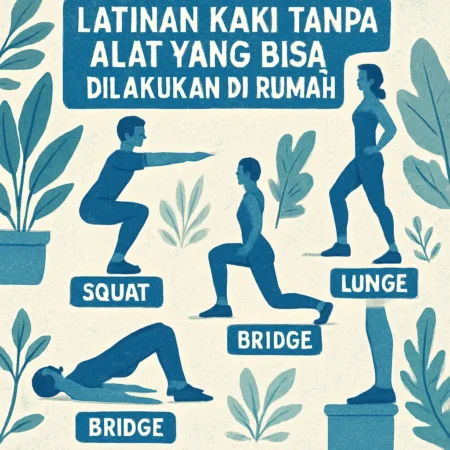 Latihan Kaki Tanpa Alat yang Bisa Dilakukan di Rumah